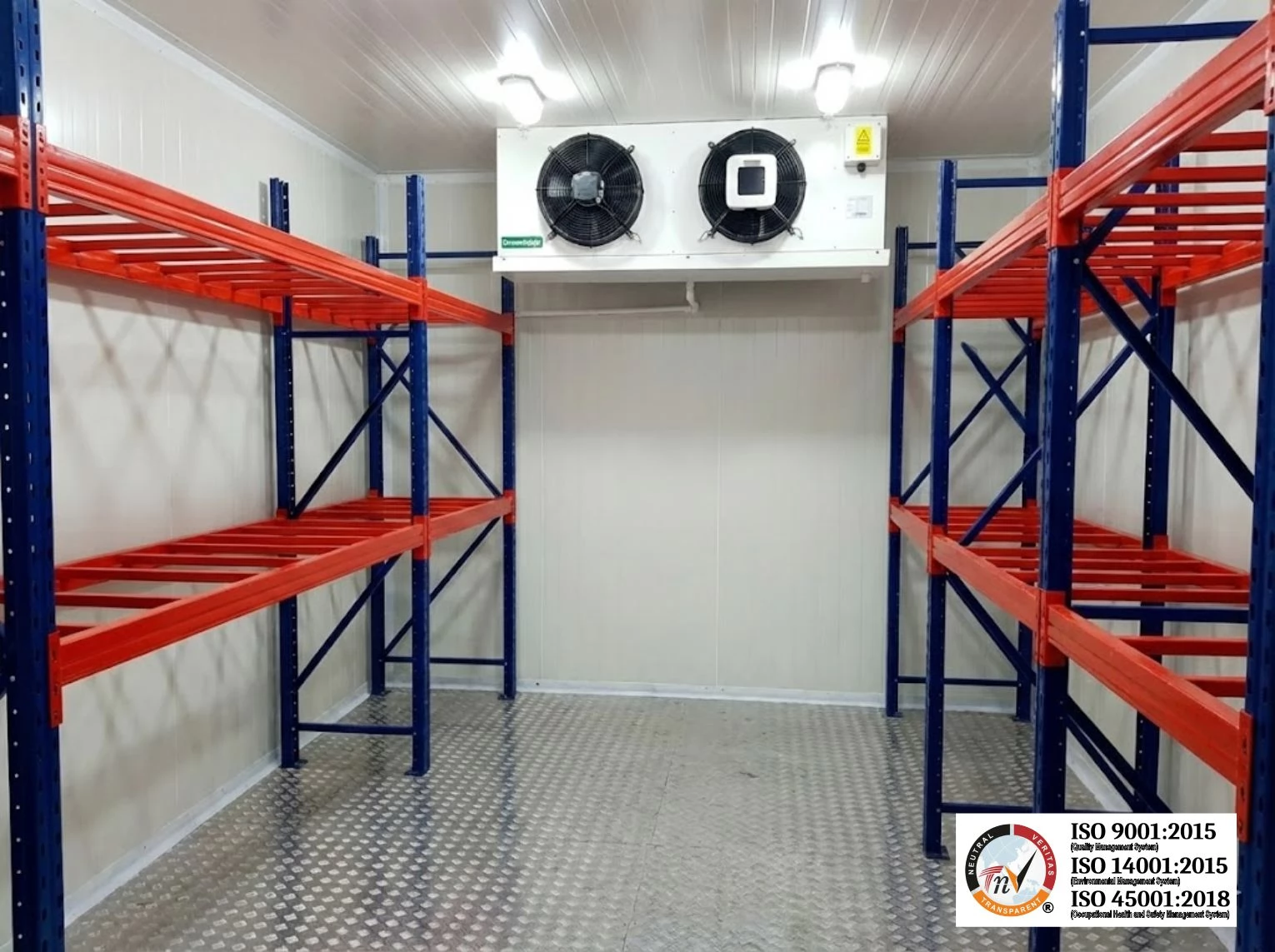 Cold storage room heavy duty racks BJT